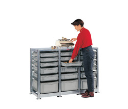 Regále pre euroboxy rozmeru 400 x 600 mm Regále pre euroboxy rozmeru 400 x 600 mm