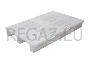 Plastová paleta prostá s ližinami