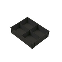 Dělící box pro ESD boxy série Athena, Thema, se 4 buňkami