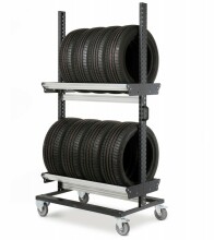 Vozk srie BIN CART na pneu