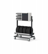 Vozk srie BIN CART na pneu