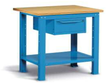 Kovový stôl montovaný šírka 1024 mm
