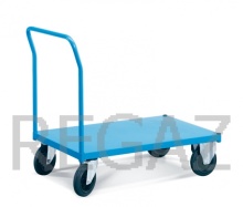 Manipulačný vozík s kovovou základňou