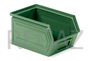 Zkosený kovový stohovací box Zkosený kovový stohovací box