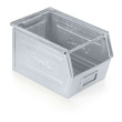 Zkosený kovový stohovací box
