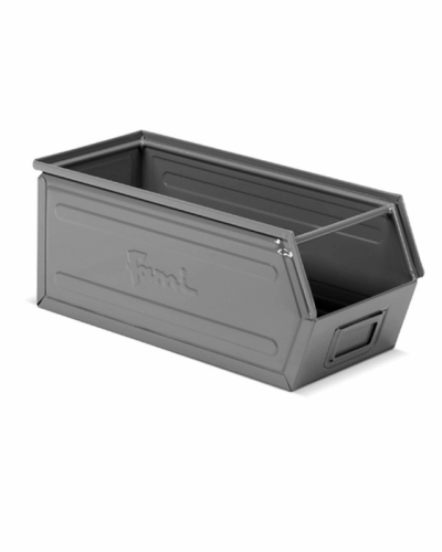 Zkosený kovový stohovací box - akční cena