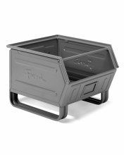 Zkosen kovov stohovac box s liinami