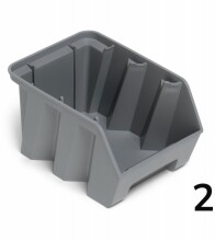 Zkosen stohovac AIR box - recyklt