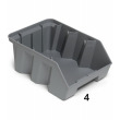 Zkosený stohovací AIR box - recyklát