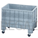 Plastová velkoobjemová paleta - Bigbox na kolečkách O 125 mm