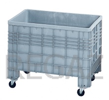 Plastov velkoobjemov paleta - Bigbox na kolekch O 125 mm