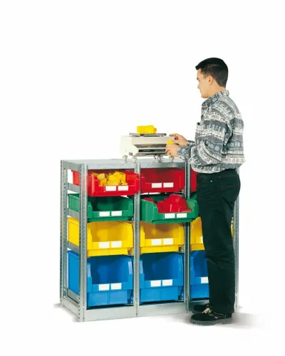 Sestava regálů FTR s boxy