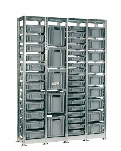 Sestava regálů FTR s boxy