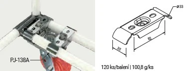 Držák na kolečko - 1ks