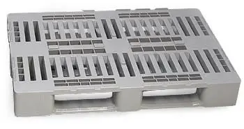 Euro H1 hygienická paleta 1200x800 mm s ližinami