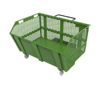 Síťový vyklápěcí kontejner na kolečkách